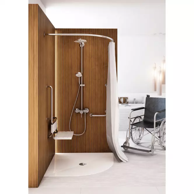 Zuhanytálca De Luxe 90x90x3,5 R55 3.041