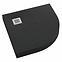 Zuhanytálca New Horizons Black Stone 90x90x12 R55 3.3304/C/ST-M2