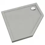 Zuhanytálca Caspar New Cement Stone 80x80x5 - 3.2397/CT/ST