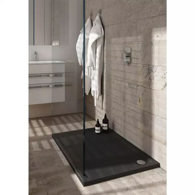 Zuhanytálca Caspar New Black Stone 90x120x4,5 3.2347/C/St