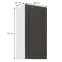 Konyhaszekrény STILO grafit mat/fehér 45g-90 1f,2