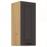 Konyhaszekrény STILO grafit mat/artisan 40g-90 1f