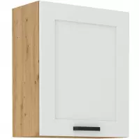 Konyhaszekrény LUNA fehér mat/artisan  60g-72 1f