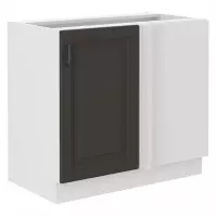 Konyhaszekrény STILO grafit mat/fehér 105 nd 1f bb