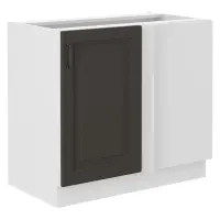 Konyhaszekrény STILO grafit mat/fehér 105 nd 1f bb