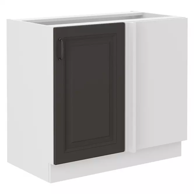 Konyhaszekrény STILO grafit mat/fehér 105 nd 1f bb