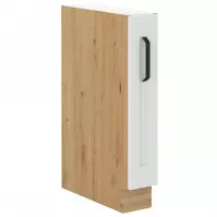 Konyhaszekrény LUNA fehér mat/artisan  15d cargo bb