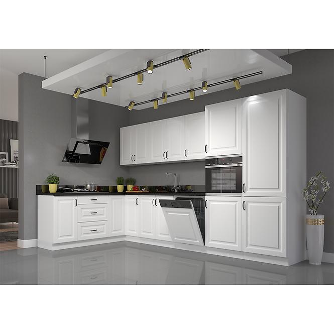 Konyhaszekrény STILO fehér mat/fehér 60dmp-210 2f