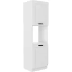 Konyhaszekrény LUNA fehér mat/fehér  60dp-210 2f