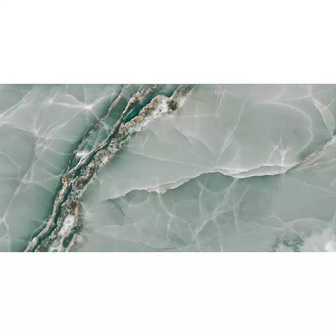 Csempe Gres Onyx Turquoise Pulido/Poler 60/120 Rect.