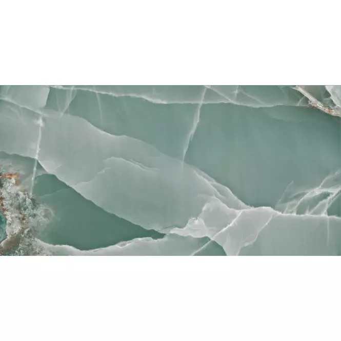 Csempe Gres Onyx Turquoise Pulido/Poler 60/120 Rect.