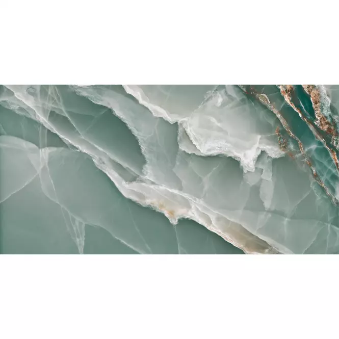 Csempe Gres Onyx Turquoise Pulido/Poler 60/120 Rect.