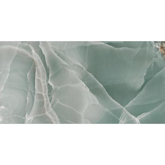 Csempe Gres Onyx Turquoise Pulido/Poler 60/120 Rect.