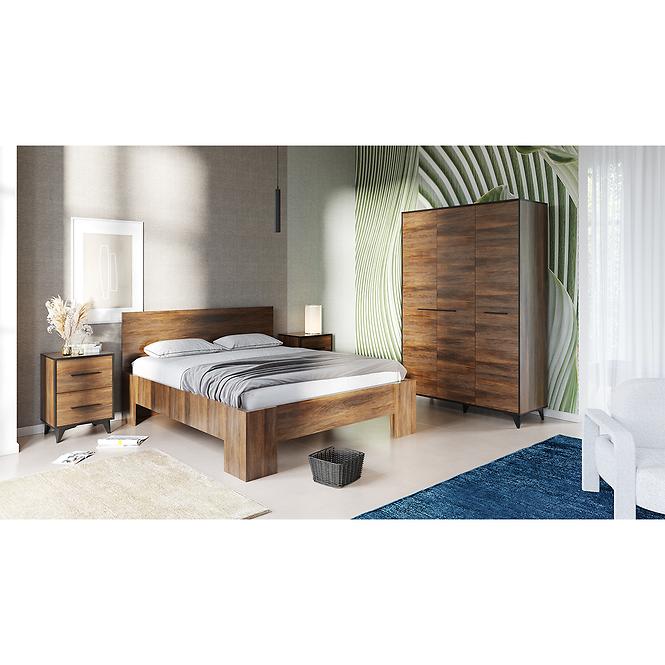 Ágy Frida L160 Shirin Walnut