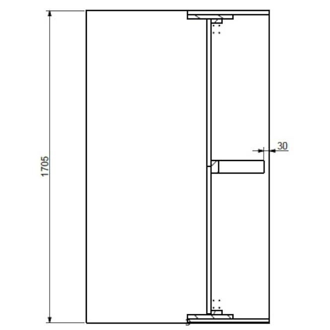 Ágy Frida L160 Shirin Walnut