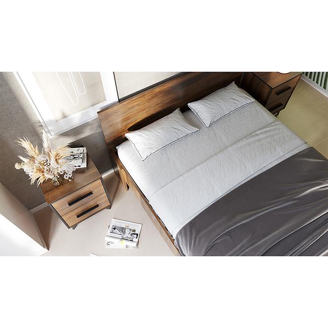 Ágy Frida L160 Shirin Walnut