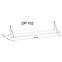 Falipolc Dark Dk103 Dub Ribbeck/Fekete kő,3