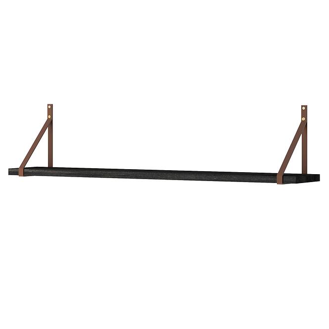 Falipolc Dark Dk103 tölgy Ribbeck/Fekete kő,2