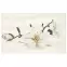 Csempe Dekor Lira White Inserto Flower 25/40