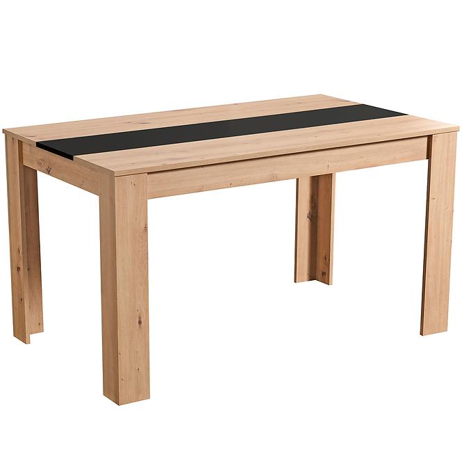 Asztal Domus fehér/szürke tölgy