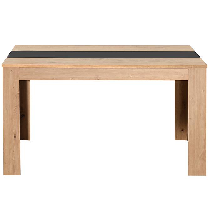 Asztal Domus fehér/szürke tölgy,4