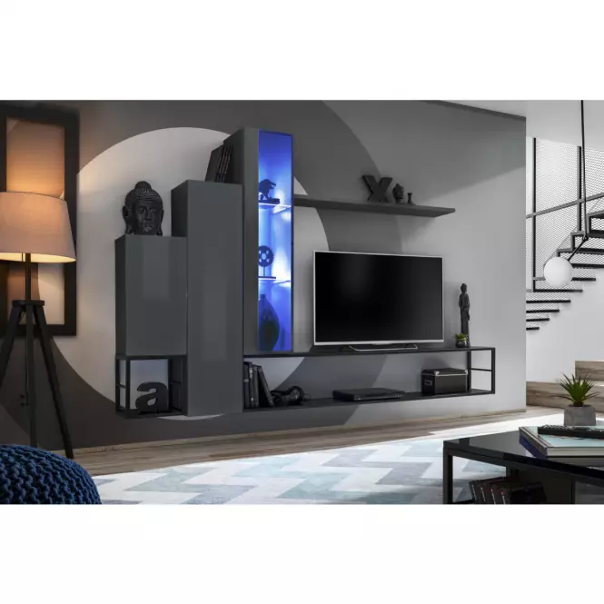 Vitrin Switch SW 4 grafit