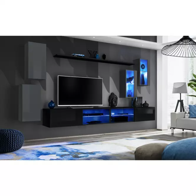 Vitrin Switch SW 4 grafit
