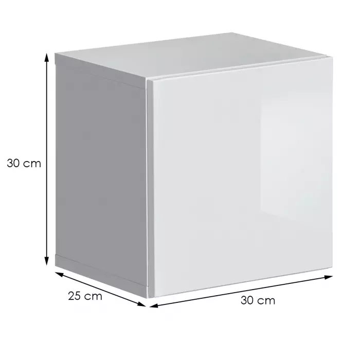 Fali szekrény Switch SW 5 fehér,2