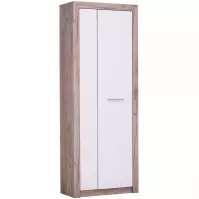 Szekrény Astor  Tölgy szürke/fehér fényes11008564
