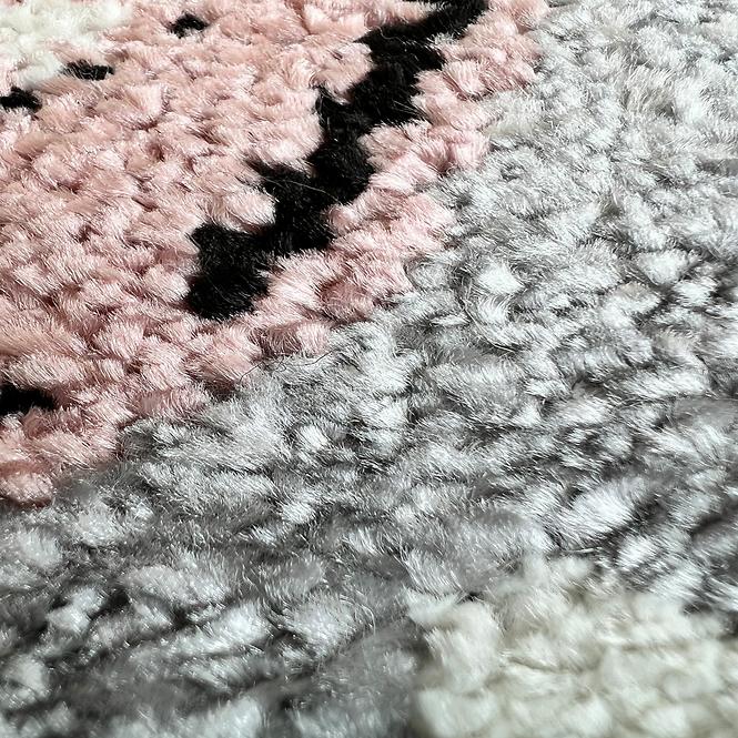 Szőnyeg Frisee Soft Kids 0,8/1,5 0590A rózsaszín
