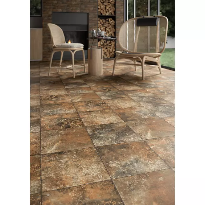 Csempe Lépcsőlap Kapinos Arteon Brown 30/33,8