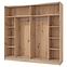 Szekrény Mondego 220 artisan/fehér fényű,7
