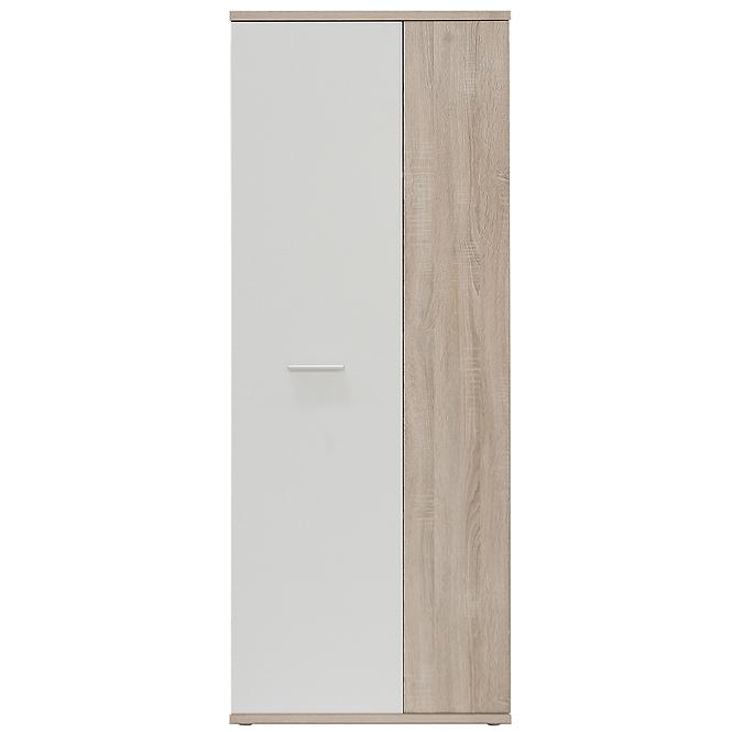 Szekrény Net 3p Sonoma tölgy / fehér,6