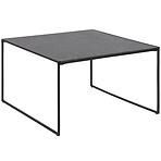 Dohányzóasztal Infinity 80x80x48 fekete márvány
