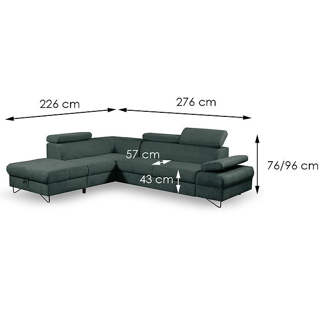 Sarokgarnitúra szett Flavo L Loft 11