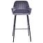 Bárszék  2-170a Grey Velvet,4