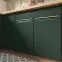 Konyhaszekrény Glamour 33g Green,4