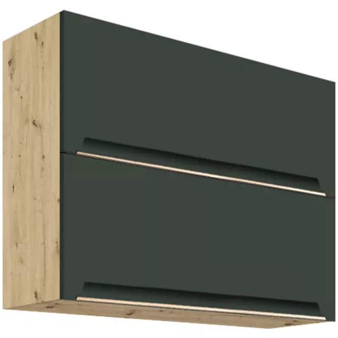 Konyhaszekrény Glamour48g Green