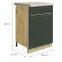 Konyhaszekrény Glamour4d Green,2