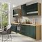 Konyhaszekrény Glamour6d Green,5