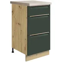 Konyhaszekrény Glamour8d Green