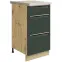 Konyhaszekrény Glamour8d Green