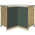 Konyhaszekrény Glamour 16d Uni Green Polc