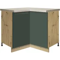 Konyhaszekrény Glamour 16d Uni Green Polc