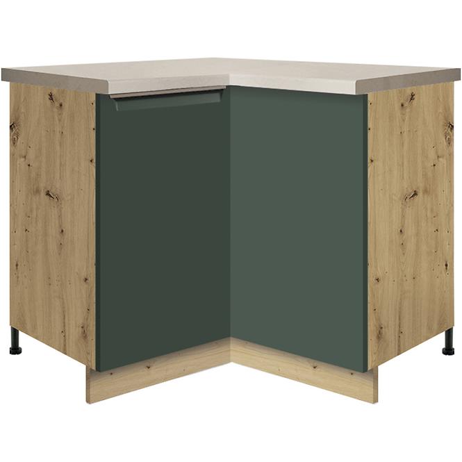 Konyhaszekrény Glamour 16d Uni Green Polc