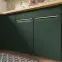 Konyhaszekrény Glamour 16d Uni Green Polc,3