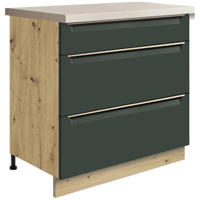 Konyhaszekrény Glamour 22d Green
