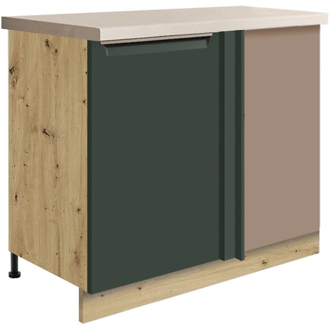 Konyhaszekrény Glamour 24d L Green Polc