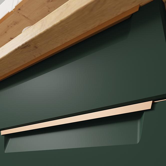 Konyhaszekrény Glamour 25d P Green Polc