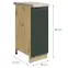 Konyhaszekrény Glamour 26d Green Cargo,2